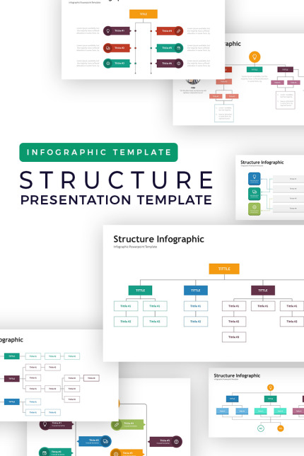 Kit Graphique #74537 Powerpoint Structure Divers Modles Web - Logo template Preview