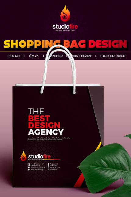 Kit Graphique #74602 Shopping Bag Divers Modles Web - Logo template Preview