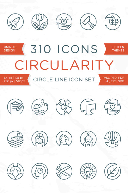 Kit Graphique #74614 Icons Set Divers Modles Web - Logo template Preview