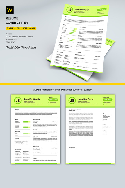 Kit Graphique #74713 Resume Template Divers Modles Web - Logo template Preview