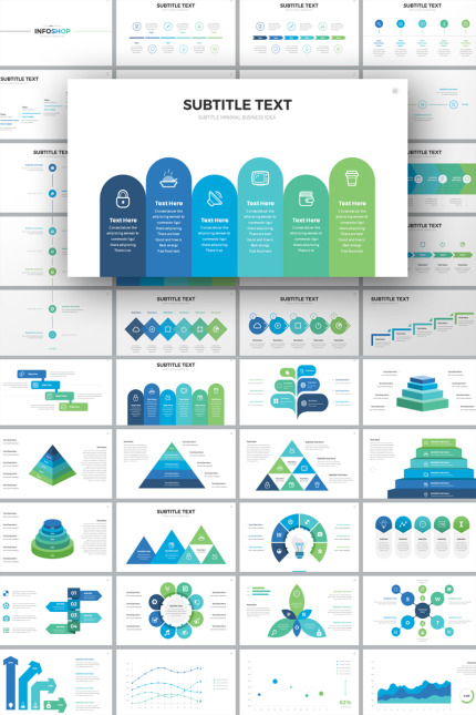 Kit Graphique #74717 Infographic Presentation Divers Modles Web - Logo template Preview