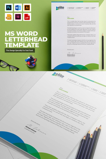 Kit Graphique #74863 Letterhead Template Divers Modles Web - Logo template Preview