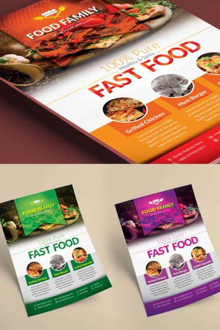 Kit Graphique #74904 Food Fast Divers Modles Web - Logo template Preview