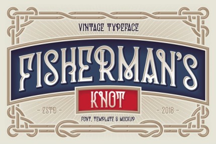 Kit Graphique #75165 Vintage Font Divers Modles Web - Logo template Preview