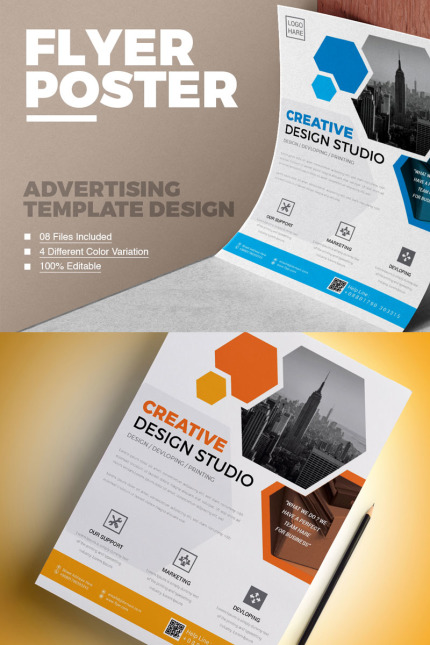 Kit Graphique #75179 Flyer Bundle Divers Modles Web - Logo template Preview