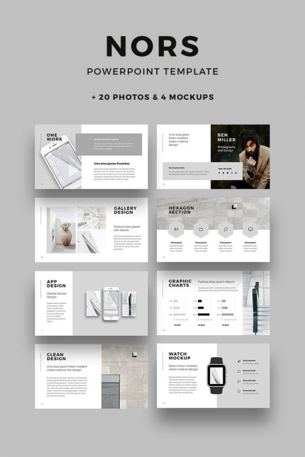 Kit Graphique #75196 Powerpoint Template Divers Modles Web - Logo template Preview