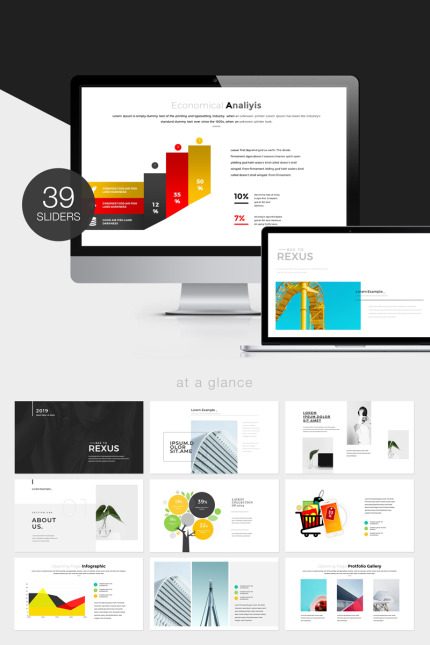 Kit Graphique #75285 Agency Analysis Divers Modles Web - Logo template Preview