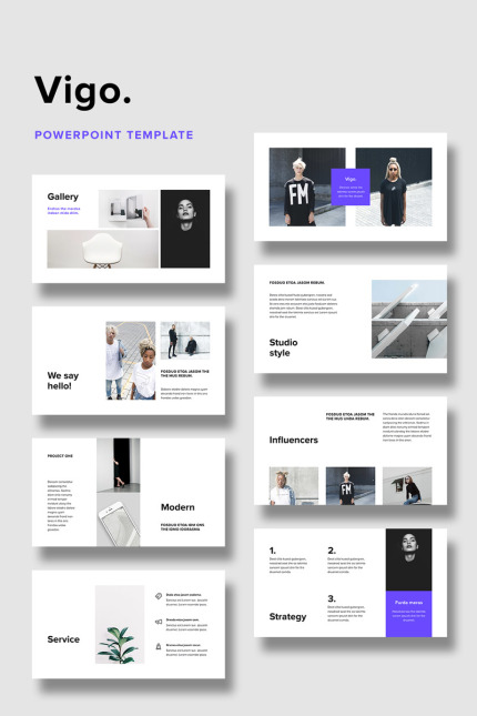 Kit Graphique #75326 Powerpoint Template Divers Modles Web - Logo template Preview