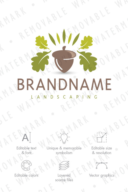 Kit Graphique #75359 Tree Leaf Divers Modles Web - Logo template Preview