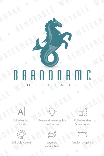 Kit Graphique #75362 Animal Water Divers Modles Web - Logo template Preview