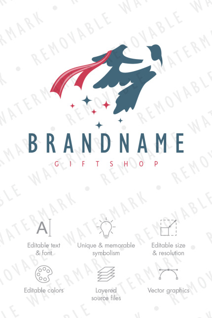 Kit Graphique #75429 Magpie Bird Divers Modles Web - Logo template Preview