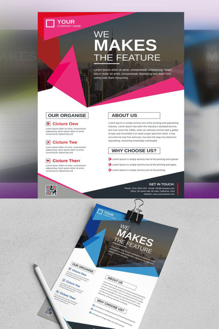 Kit Graphique #75485 Flyer Bundle Divers Modles Web - Logo template Preview