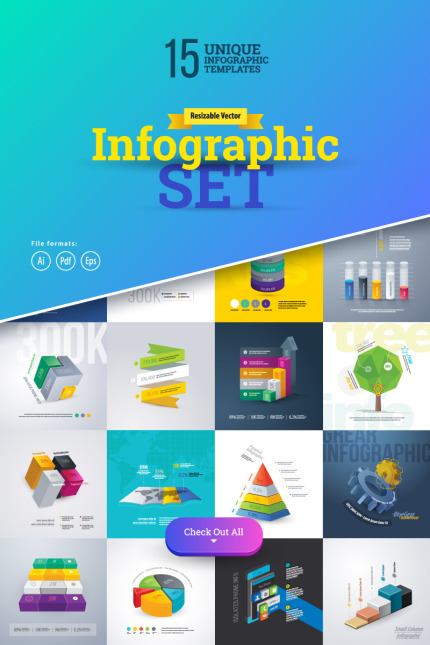 Kit Graphique #75558 3d Infographiques Divers Modles Web - Logo template Preview