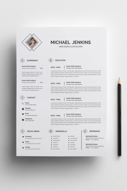 Kit Graphique #75589 Free Resume Divers Modles Web - Logo template Preview