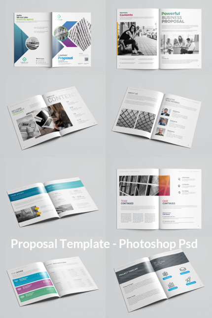 Kit Graphique #75593 Brief Brochure Divers Modles Web - Logo template Preview