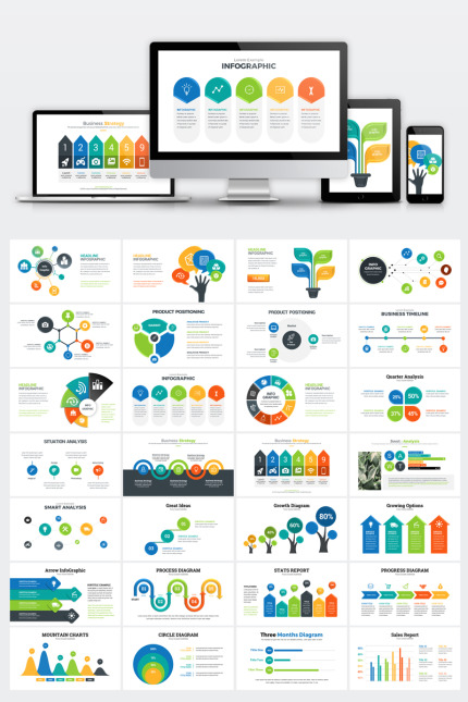 Kit Graphique #75625 Modern Powerpoint Divers Modles Web - Logo template Preview