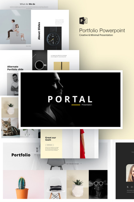 Kit Graphique #75689 Portfolio Creatif Divers Modles Web - Logo template Preview