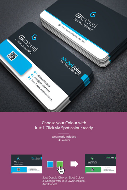 Kit Graphique #75802 Business Card Divers Modles Web - Logo template Preview