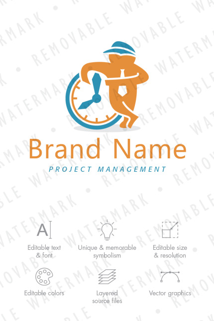 Kit Graphique #75849 Work Time Divers Modles Web - Logo template Preview