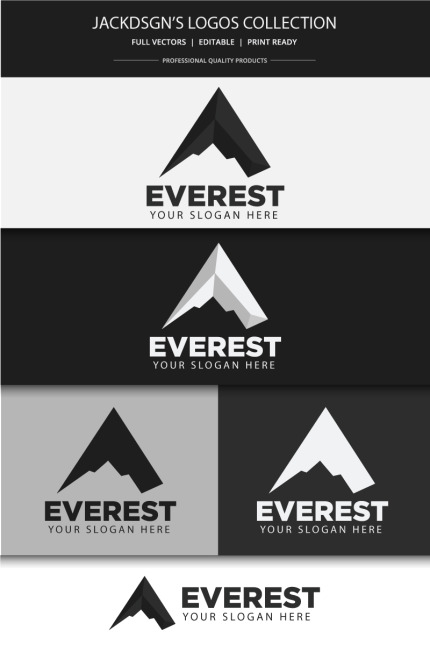 Kit Graphique #75892 Mountain Brand Divers Modles Web - Logo template Preview