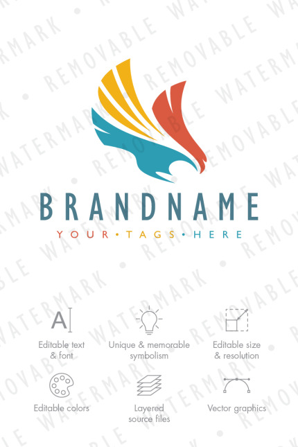 Kit Graphique #76103 Bird Hawk Divers Modles Web - Logo template Preview