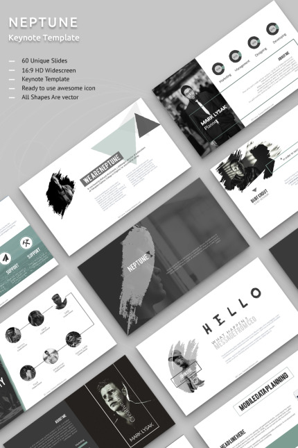 Kit Graphique #76148 Keynote Minimal Divers Modles Web - Logo template Preview