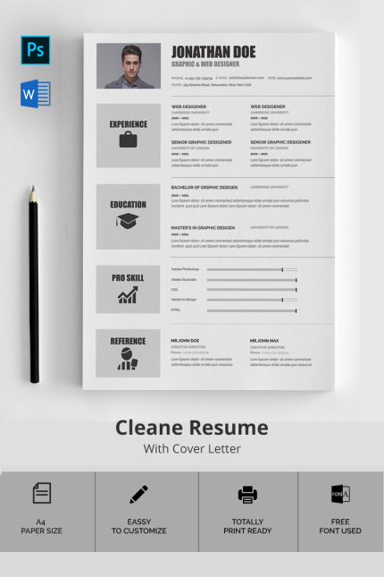 Kit Graphique #76381 Cv Template Divers Modles Web - Logo template Preview