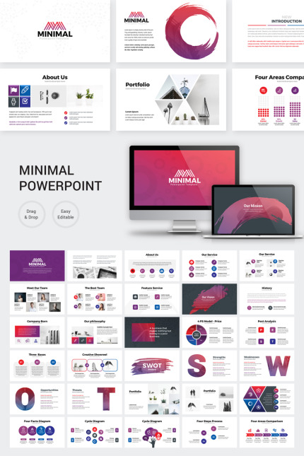 Kit Graphique #76413 Modern Powerpoint Divers Modles Web - Logo template Preview