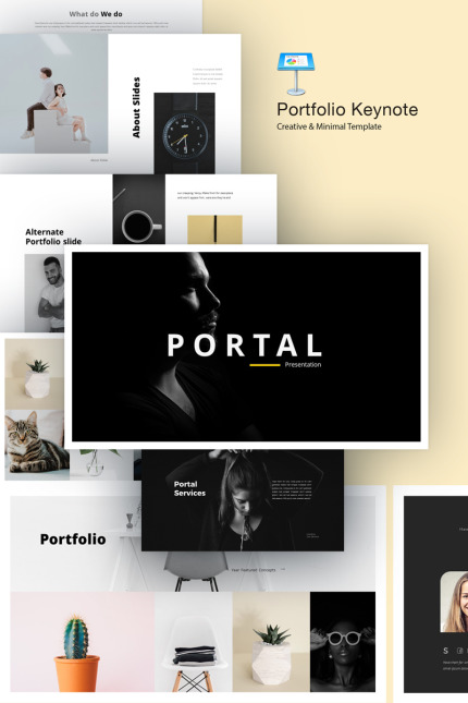 Kit Graphique #76452 Portfolio Creative Divers Modles Web - Logo template Preview