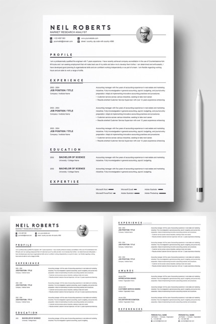 Kit Graphique #76457 Resume Template Divers Modles Web - Logo template Preview