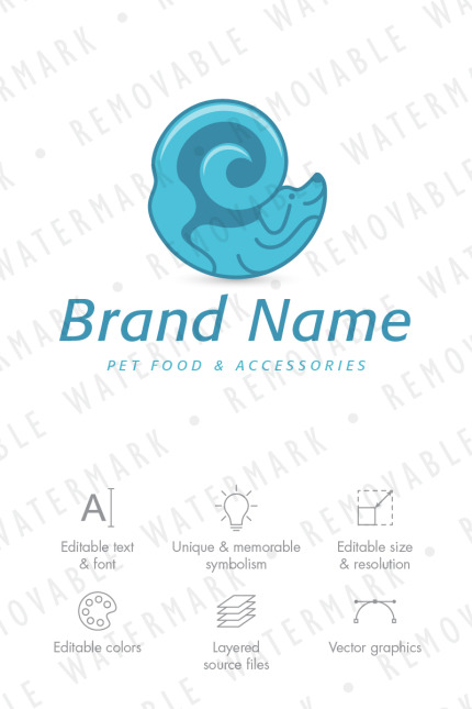 Kit Graphique #76492 Animal Dog Divers Modles Web - Logo template Preview