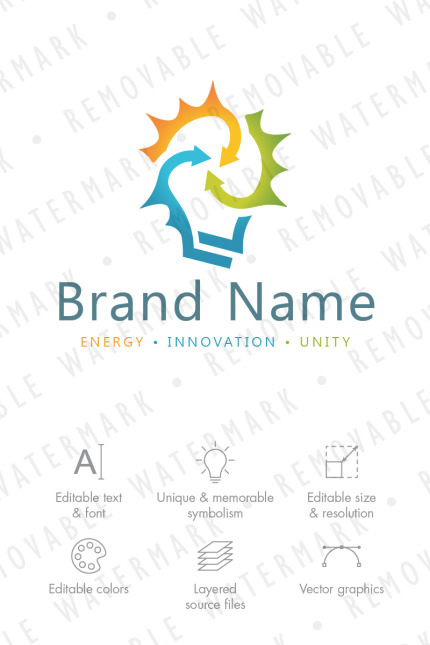 Kit Graphique #76514 Colorful Connexion Divers Modles Web - Logo template Preview