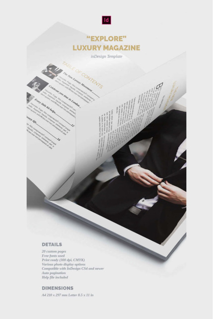 Kit Graphique #76526 Magazine Template Divers Modles Web - Logo template Preview