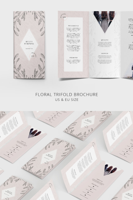 Kit Graphique #76683 Flyer Trifold Divers Modles Web - Logo template Preview