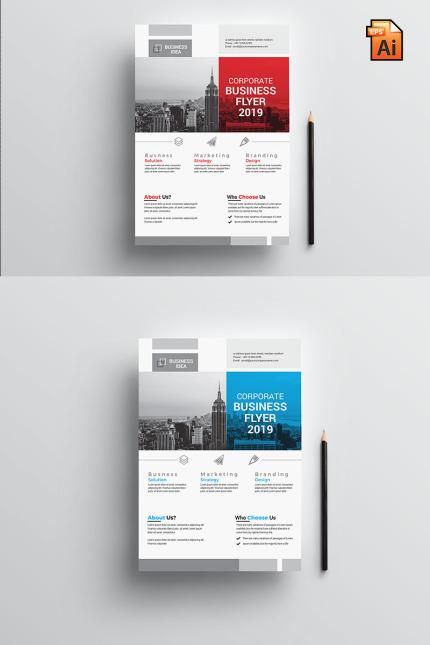 Kit Graphique #76750 Flyer Corporate Divers Modles Web - Logo template Preview