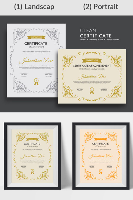 Kit Graphique #76775 Certificate Print Divers Modles Web - Logo template Preview