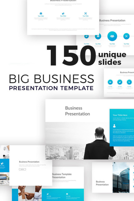 Kit Graphique #76820 Business Clean Divers Modles Web - Logo template Preview