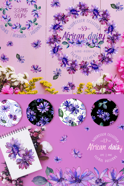 Kit Graphique #76857 African Daisy Divers Modles Web - Logo template Preview