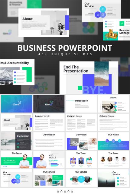 Kit Graphique #77233 Business Powerpoint Divers Modles Web - Logo template Preview