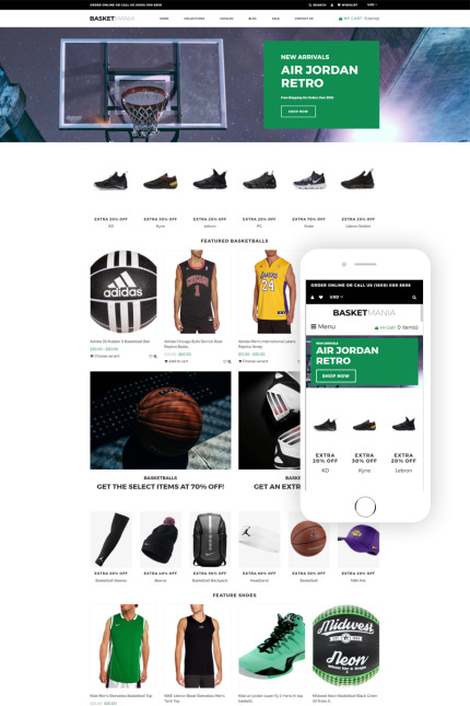 Kit Graphique #77629 Accessoires Basketball Divers Modles Web - Logo template Preview