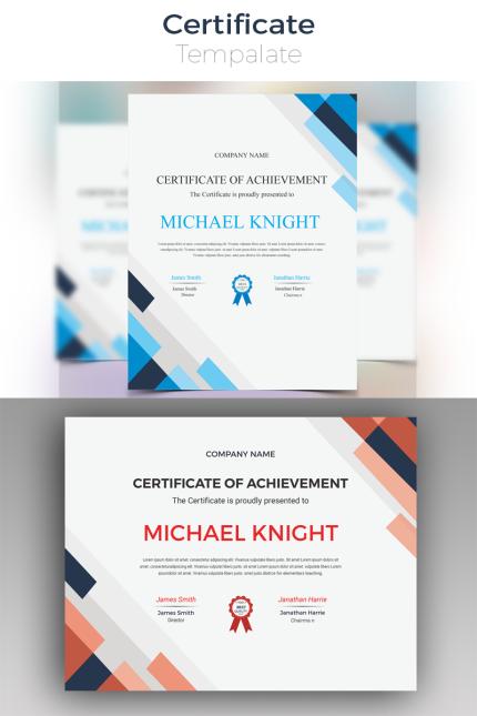 Kit Graphique #77637 Certificate Corporate Divers Modles Web - Logo template Preview