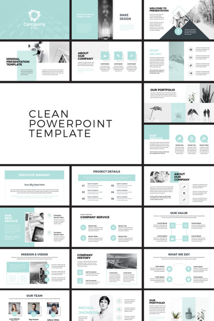 Kit Graphique #77905 Modern Powerpoint Divers Modles Web - Logo template Preview