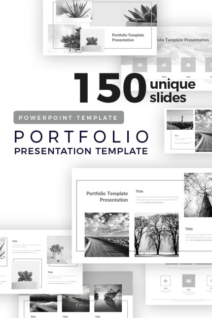 Kit Graphique #78529 Portfolio Presentation Divers Modles Web - Logo template Preview