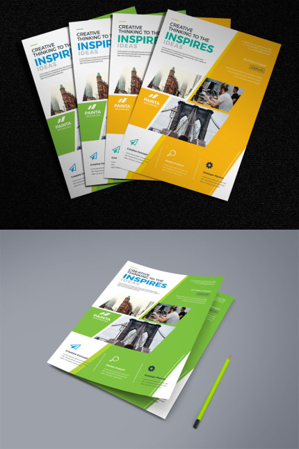 Kit Graphique #79057 Flyer Corporate Divers Modles Web - Logo template Preview