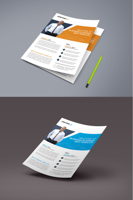 Kit Graphique #79107 Flyer Corporate Divers Modles Web - Logo template Preview