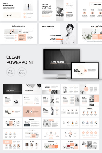 Kit Graphique #79193 Modern Powerpoint Divers Modles Web - Logo template Preview