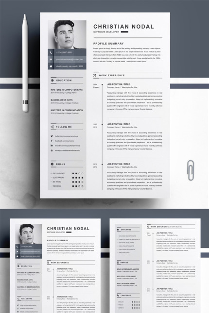 Kit Graphique #79231 1 Page Divers Modles Web - Logo template Preview