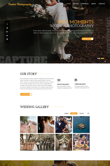 Kit Graphique #79251 Photographie Bootstrap Divers Modles Web - Logo template Preview