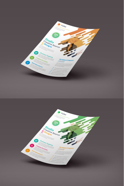 Kit Graphique #79292 Flyer Corporate Divers Modles Web - Logo template Preview