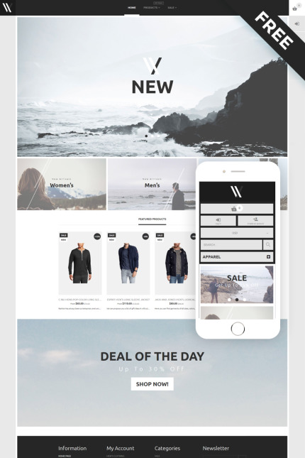 Kit Graphique #79518 Apparel Ecommerce Divers Modles Web - Logo template Preview